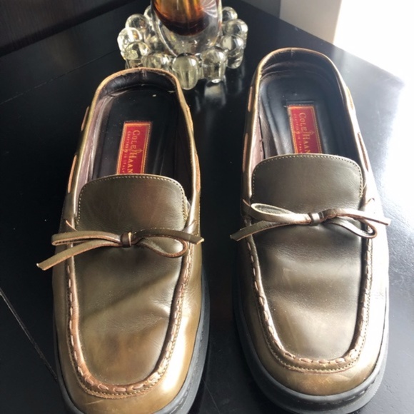 🌻Cole Haan leather mule loafers 🌻 - Picture 3 of 9
